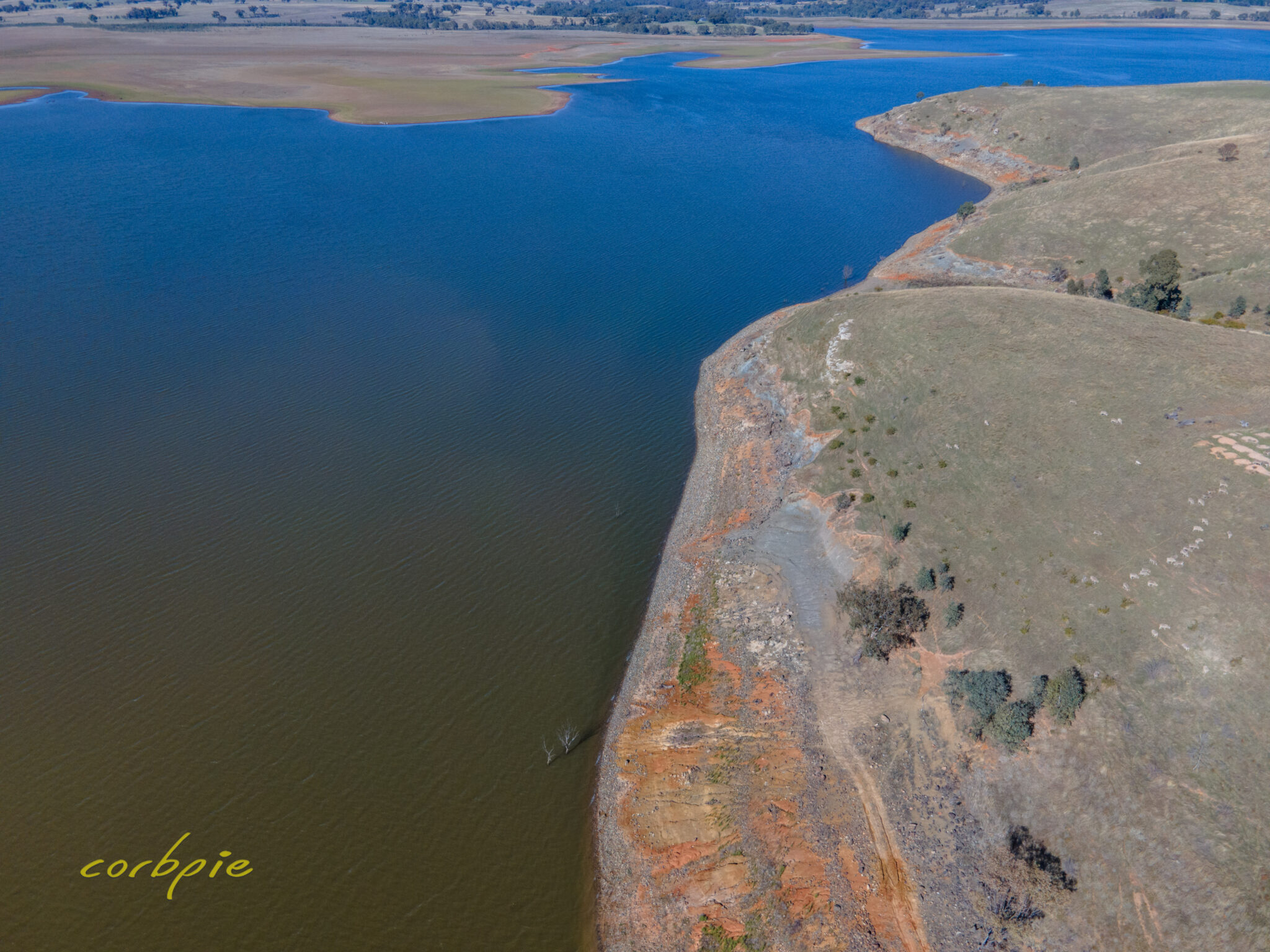 Lake Eppalock Derrinal Pool drone images