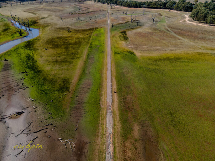 Derrinal old bridge Lake Eppalock drone 3