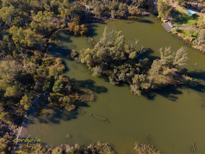 Bridgewater Swimming Hole drone 2