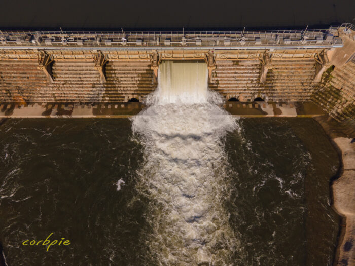 Goulburn Weir drone 12