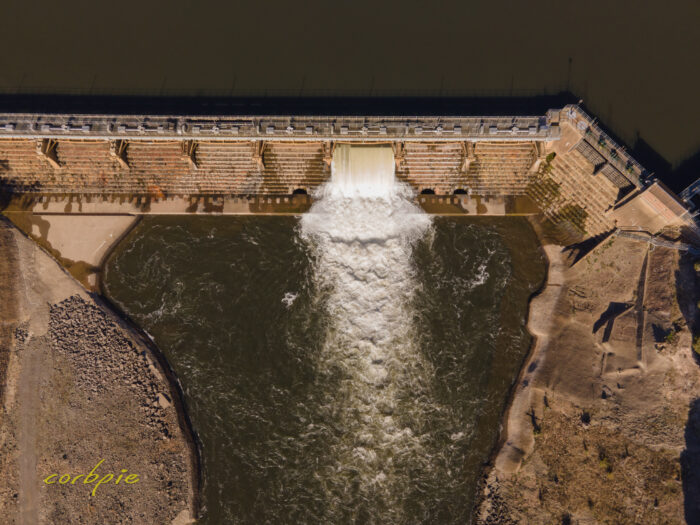 Goulburn Weir drone 13