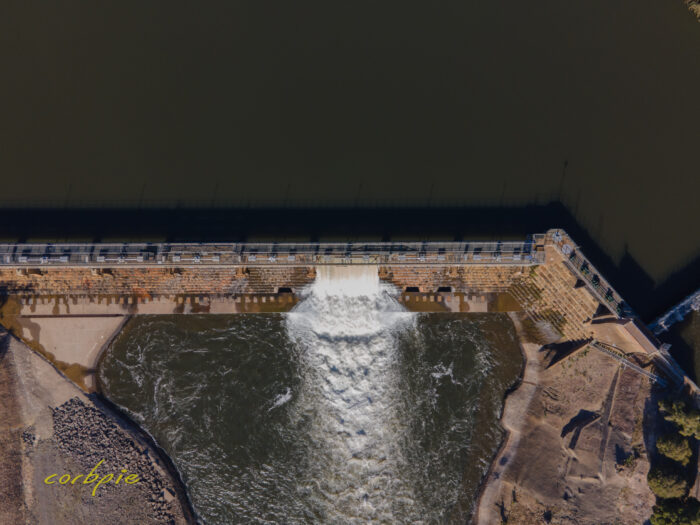 Goulburn Weir drone 4