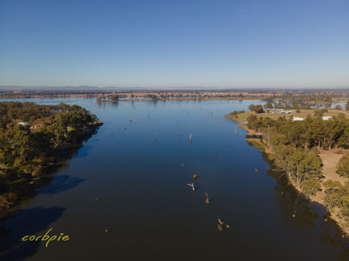 Goulburn Weir drone 8