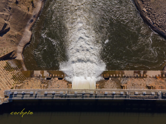 Goulburn Weir drone 9