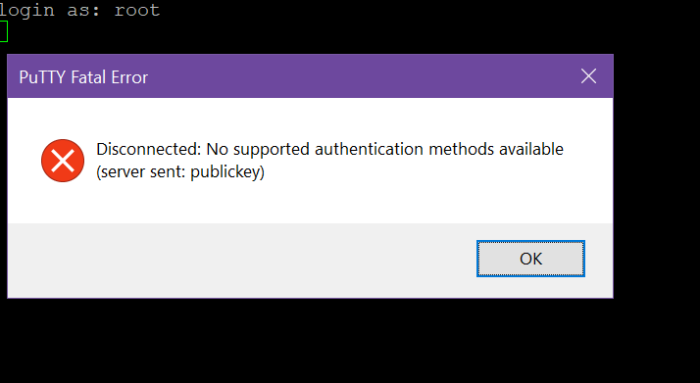 Force SSH login to be key file only
