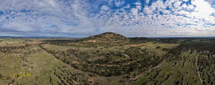 Mount Korong Drone pano 2