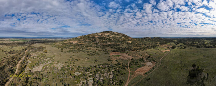 Mount Korong Drone pano 3