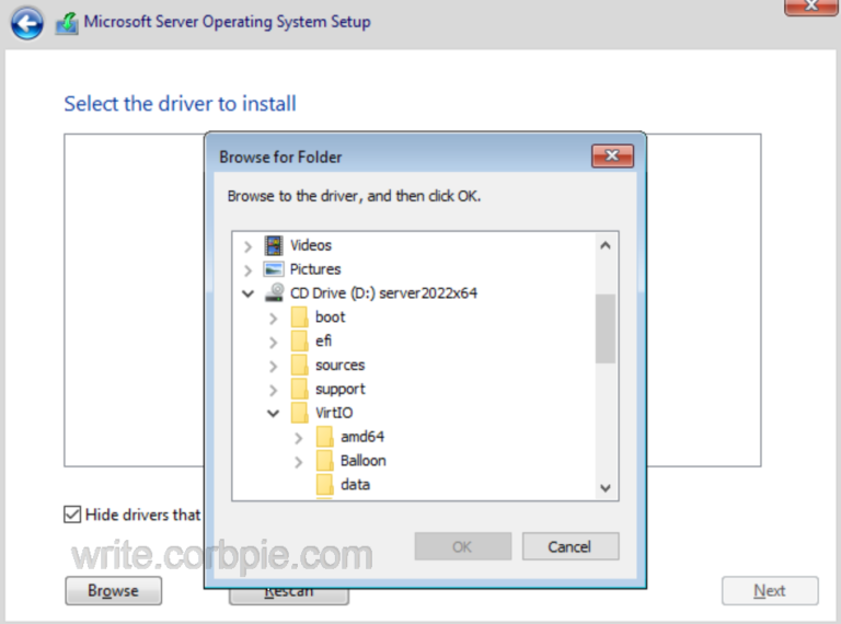 Upload and install a Windows Server 2022 ISO on Vultr