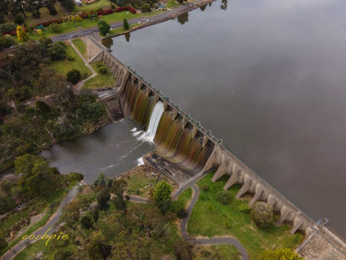 Lauriston Reservoir drone 1
