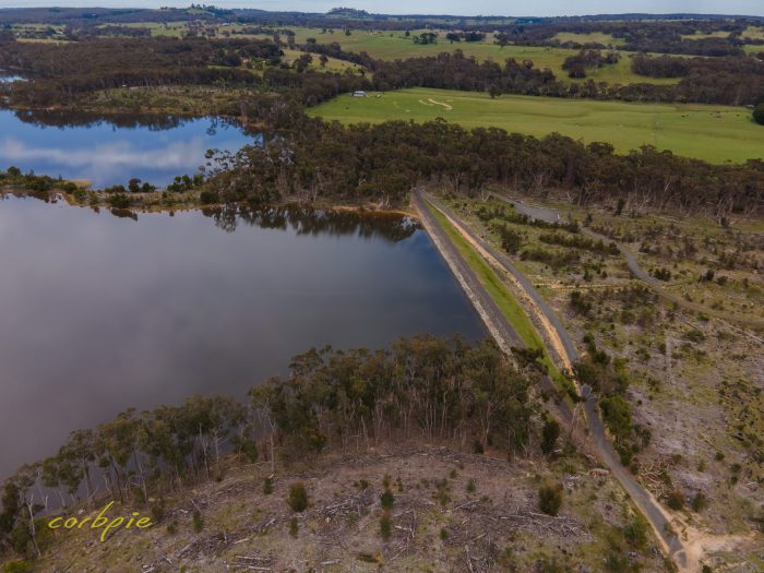 Lauriston Reservoir drone 11