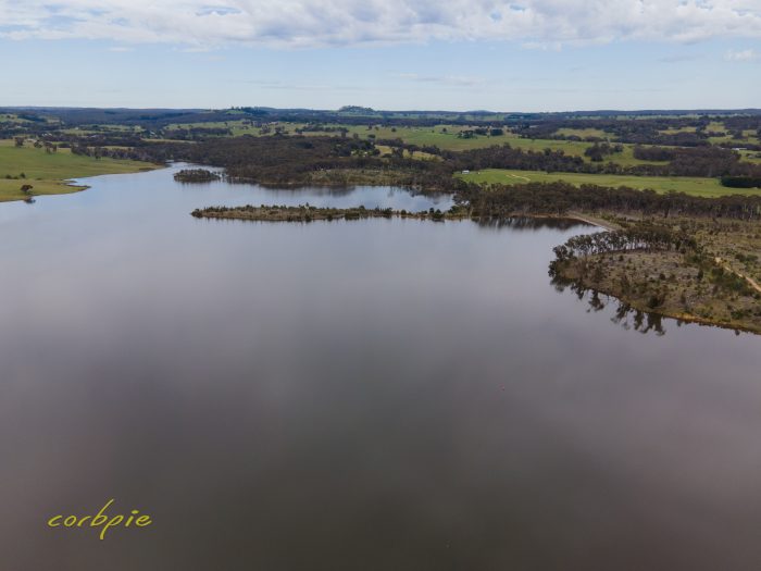 Lauriston Reservoir drone 12