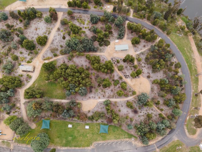 Lauriston Reservoir drone 15