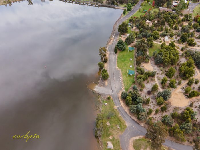 Lauriston Reservoir drone 16