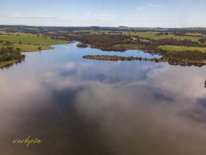 Lauriston Reservoir drone 17