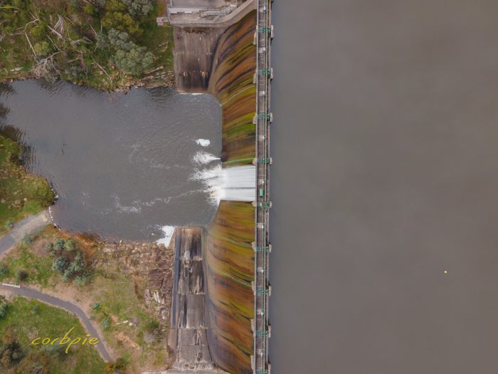 Lauriston Reservoir drone 2