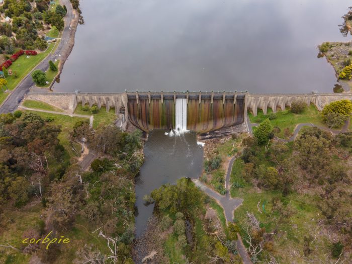 Lauriston Reservoir drone 4