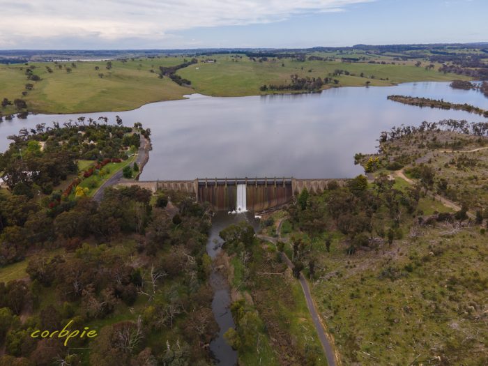 Lauriston Reservoir drone 5