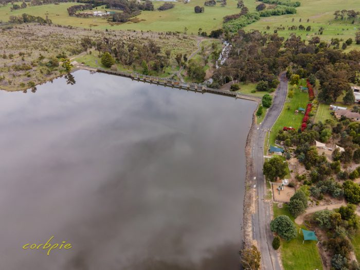 Lauriston Reservoir drone 8