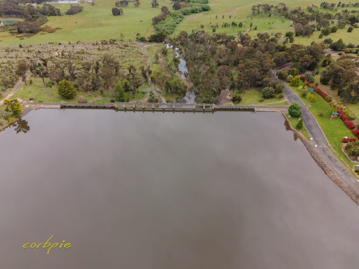 Lauriston Reservoir drone 9
