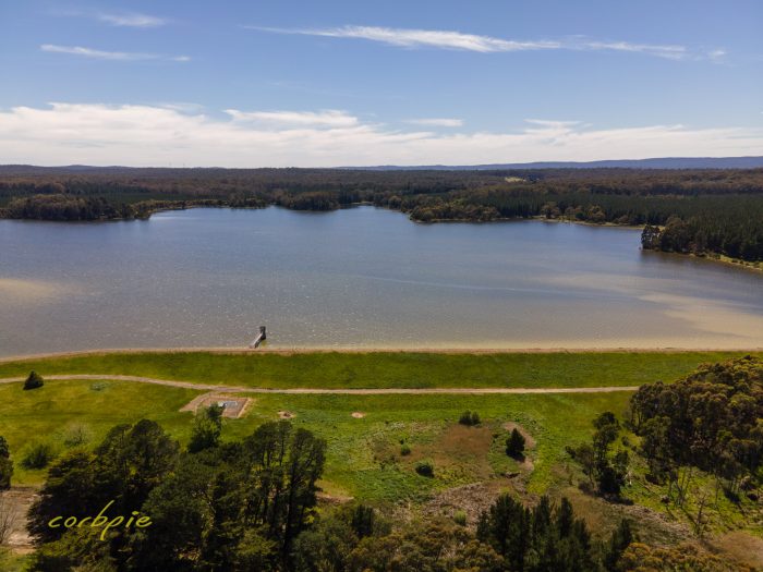 Moorabool Reservoir drone 1