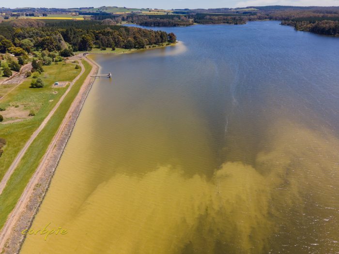 Moorabool Reservoir drone 13