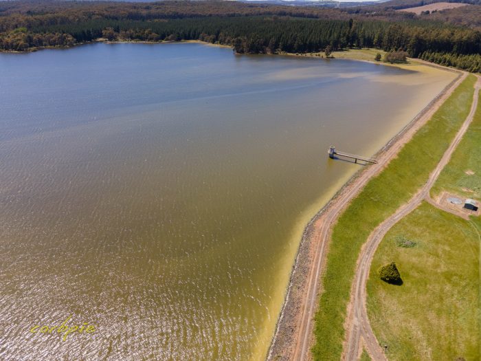 Moorabool Reservoir drone 2
