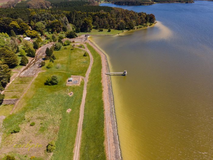 Moorabool Reservoir drone 7