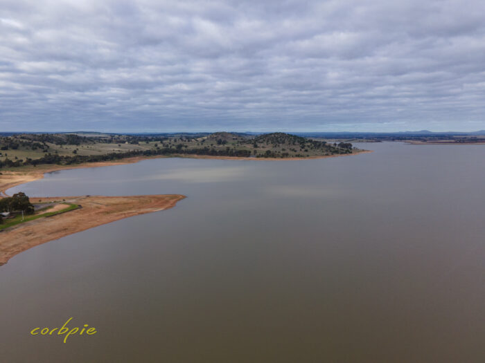 Cairn Curran Reservoir drone 13