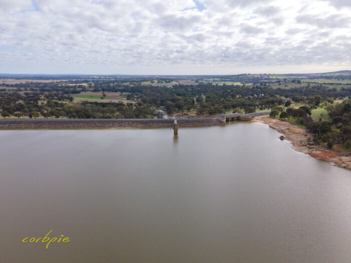 Cairn Curran Reservoir drone 14
