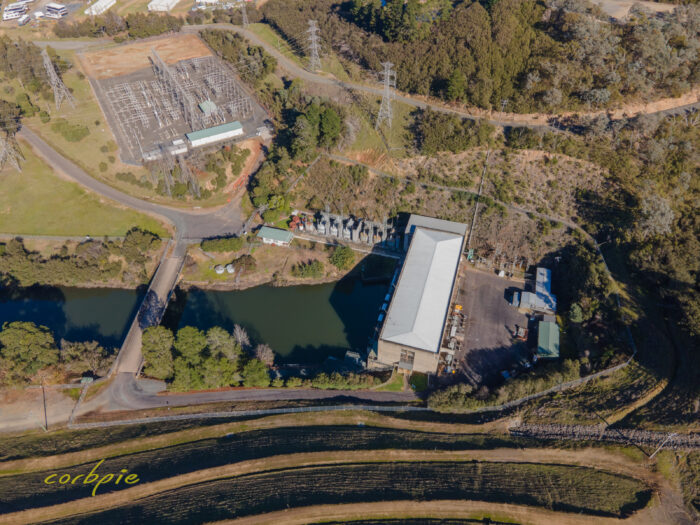 Lake Eildon dam wall drone 8