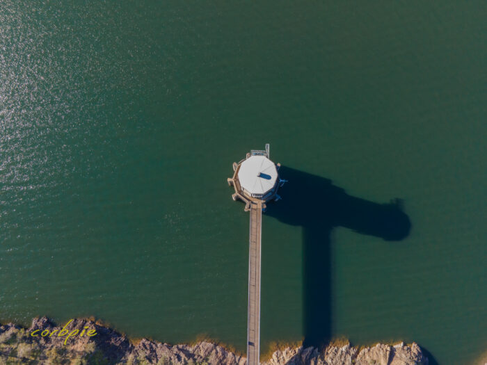 Lake Eildon tower drone 4