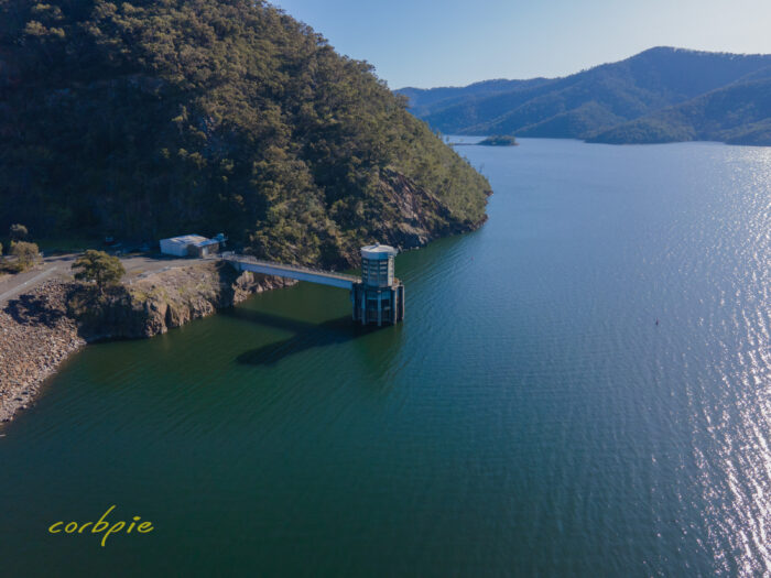 Lake Eildon tower drone 7